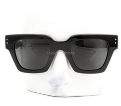 Dolce Gabbana Sunglasses Polished Black White DG Print DG 4413 3389/87 with Case