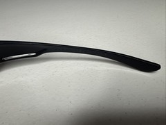 Oakley Wrap Sunglasses Black FRAMES ONLY Made in USA Size 4+1² Vintage