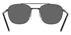 Ray-Ban Unisex Sunglasses RB3688 002/B1 Black Square Gray Non-Polarized 58mm