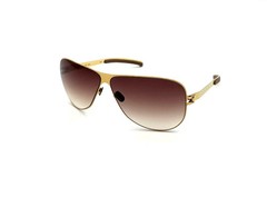 MYKITA AVA GOLDLINE COL 008 w BROWN GRADIENT BR1X LENS SUNGLASS MADE IN GERMANY