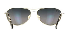 Maui Jim Baby Beach Silver Frame / Neutral Grey Polarized Lenses GS245-17 NEW