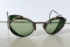 1940’s American Optical Ful-Vue SUNGLASSES Steam Punk w Side Shields AO WWII