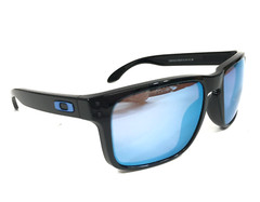 Oakley Sunglasses Holbrook OO9102-C155 Polished Black Frames w/ Prizm Deep Water