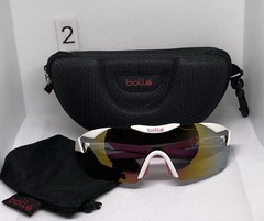 Bollé 6th Sense Sunglasses – White/Pink Mirrored Lens in Italy