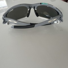 Oakley Racing Jacket 9171-23 Polished Fog(Vented) Black Iridium Original Lens.