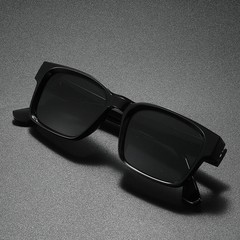 Quality Square Polarized Sunglasses Men Metal Core UV400 Unisex Sun Glasses