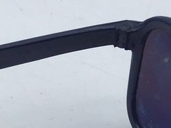 Vintage Suncloud Blue Nylon Frame Depose Sunglasses MADE in FRANCE P4