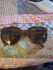 Vuarnet Men’s Square Lightweight Sunglasses Brown Plastic Frame, No Case