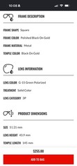 Rayban Black clubmaster metal Unisex