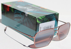 MAUI JIM Beaches POLARIZED Sunglasses R541-19A Satin Brown/Maui Rose NEW Japan