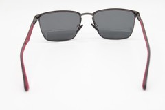 NEW CHAMPION CU6040 C01 BLACK RED POLARIZED AUTHENTIC SUNGLASSES 55-18