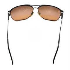 Serengeti Eyewear Aviator Black Metal Sunglasses Frames 61-12 140 Designer Japan