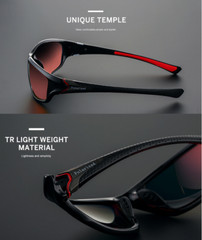 Polarized Sport Sunglasses For Men Women Outdoor Driving Fishing UV400 Glasses