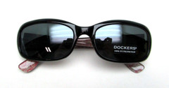DOCKERS Black and Pink Floral Sunglasses S03422LDL003 100% UV Protection