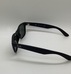Ray Ban New Wayfarer (RB2132-622) Black Rubber 55mm/G-15 Green Sunglass