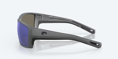 Costa Del Mar Reefton Pro Matte Grey/Blue Mirror POLARIZED 580G 63 mm Sunglasses