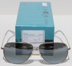 MAUI JIM Hauoli POLARIZED Sunglasses 665-16A Gold/Neutral Grey Aviator NEW