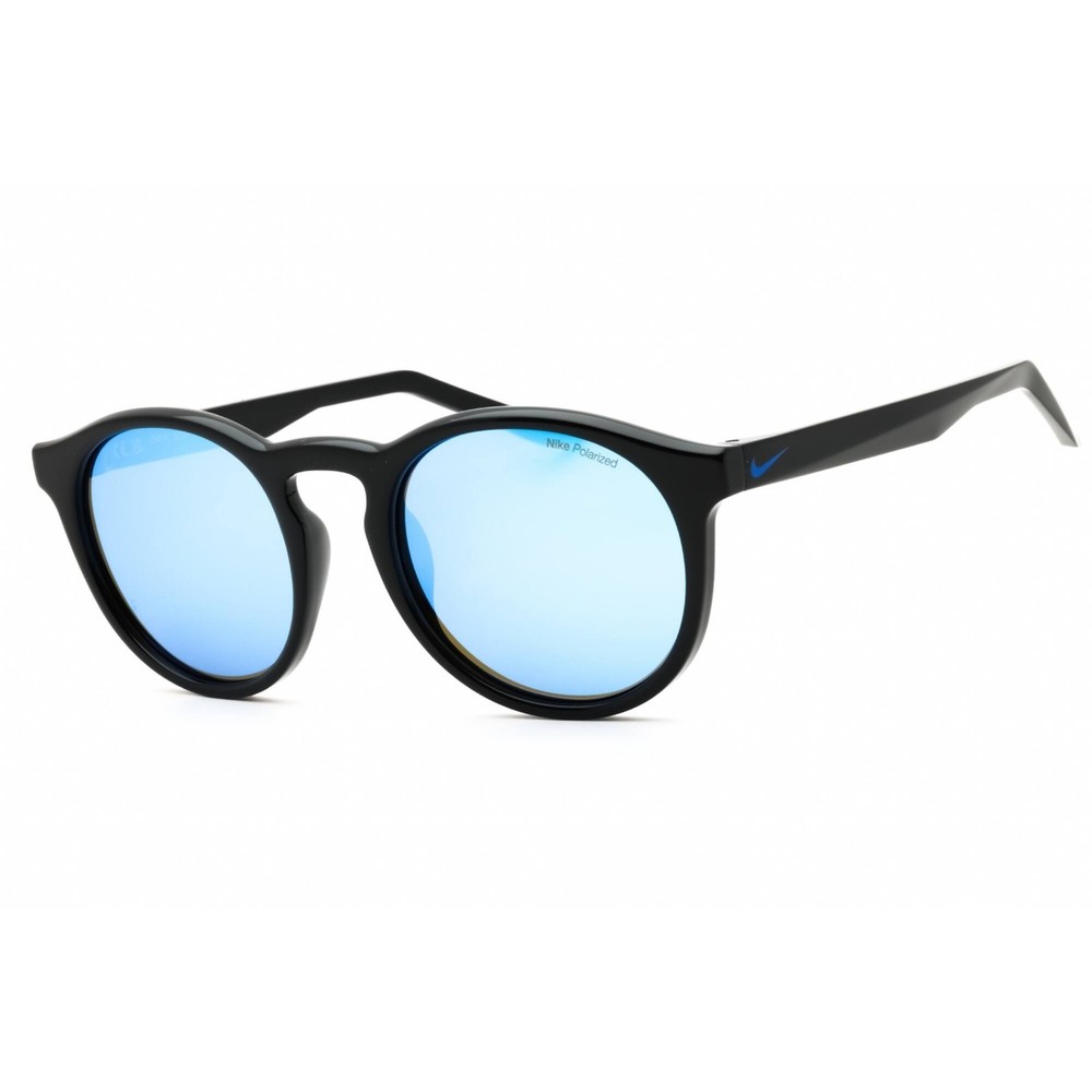 Nike Unisex Sunglasses Black Injected Propionate Round Frame SWERVE P FD1850 014