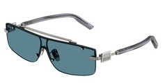 DOLCE & GABBANA DG2335 04 80 Gunmetal Solid Blue 40 mm Men’s Sunglasses