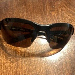 Smith Evolve Men’s Wrap Sunglasses Black Plastic Frame Polarized Brown Lens