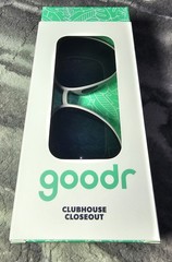 GoodR Mach G Unisex Sunglasses clubhouse closeout Grey New In Box