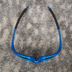 Vintage Oakley Minute 1.0 Sunglasses Metallic Blue Black Iridium Made USA Rare