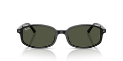 Ray-Ban Sam Polished Black/Green 56 mm Sunglasses RB2232 901/31 56-19