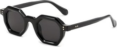 Classic Hexagon Sunglasses Casual Outfits Men Shades Unique Hipster Vibes Fancy