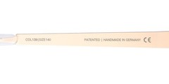 NEW MYKITA MARLENE SUNGLASSES 51-23-140 METAL & PLASTIC ROUND UNISEX ORANGE