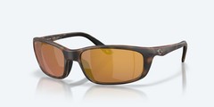 Costa Del Mar Brine II Matte Tortoise/Gold Mirror 580P Polarized 59mm Sunglasses