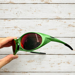 Oakley Eye Jacket Redux OO9438 Polarized Sunglasses Green Frame Red Lenses