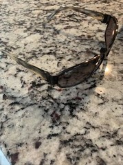 RARE MAUI JIM MAKENA SUNGLASSES Gunmetal w Grey Polarized Lenses MJ 244-02 Italy