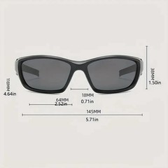 New 2025 Polarized Vertex Men AntiGlare Fishing Cycling Driving Sport Sunglasses