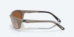 Costa Del Mar Brine II Matte Sand/Copper Silver Mirror 580G Polarized Sunglasses