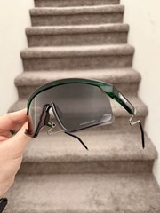 New Oakley BXTR Metal OO9237 9237 Black Green Prizm Lens 133mm