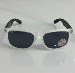 RB4165 Ray-Ban BLACK/GRAY JUSTIN Unisex Sunglasses {RB4165 54-16 145MM}