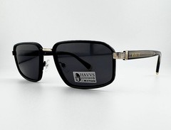HAVVS HV68119 A Men’s Polarized Sunglasses Black Gold UV400 Driving Glasses New