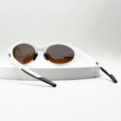 Oakley Eye Jacket Redux OO9438 White Frame Sapphire Iridium Sunglasses