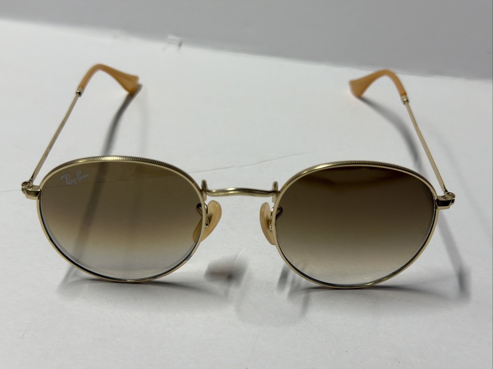 Sunglasses Ray-Ban RB3447 Brown lens Gold Frame Unisex