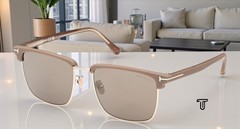 Tom Ford FT0997 H 52L Injected Dark Havana Roviex Mirror 55 mm Men’s Sunglasses