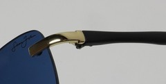 NEW SEAN JOHN SJS3019 SUNGLASSES GOLD METAL & PLASTIC RIMLESS MENS RECTANGULAR