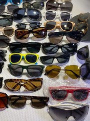 Lot of 71 Mixed Sunglasses & Frames Men’s Women’s Kids Assorted Styles Sizes Col