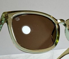 Knockaround PASO ROBLES Aged Sage/Amber Square Polarized Sunglasses 51-20-139
