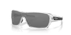 NEW* Oakley TURBINE ROTOR Clear & Black POLARIZED PRIZM Black Sunglass OO9307-16