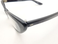 Vintage Safilo Fedra Wood-Grain Brown Cat-Eye Eyeglass 5 3/4 Frame Only