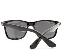 Ray-Ban Sunglasses Polished Black Gray Tinted RB 4181 601/87 with Case