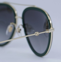 Gucci GG0062S Aviator Sunglasses 7-17-140mm Authentic