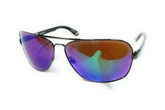 Spy Showtime Sunglasses – Gunmetal – Happy Bronze w/Grn Spectra, Pre-owned