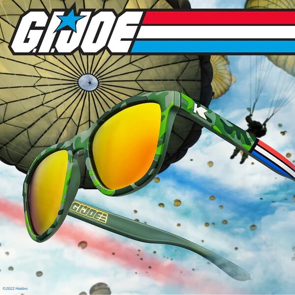 Knockaround GI Joe Polarized Sunglasses Special Edition SOLD OUT BRAND NEW RARE