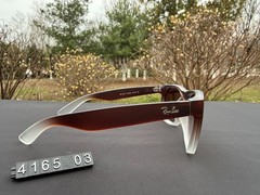 Ray-Ban RB4165 Sunglasses Gradient Frame Polarized Brown Lens